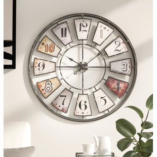 Wall Clocks You Ll Love Wayfair Oversized Orion Large 35 Wall Clock
