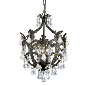 Markenfield  5-Light Crystal Chandelier