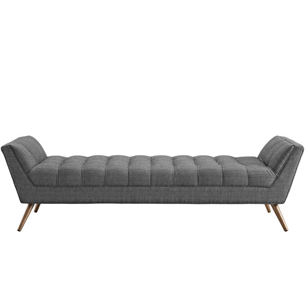 modern bedroom + upholstered benches | allmodern