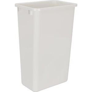 Plastic 12.5 Gallon Open Pull Out/Under Counter Trash Can