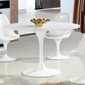 Gratz Fiberglass Dining Table by Latitude Run