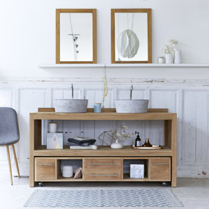 160 cm Waschbeckenunterschrank Layang von Tikamoon