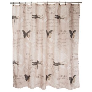 Forestport Papillons Shower Curtain