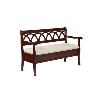 Hathaway Hampton Club Spectator Bench Wayfair Thornbury Storage Bench
