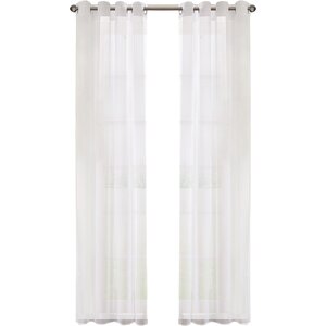 Wynn Solid Sheer Grommet Single Curtain Panel