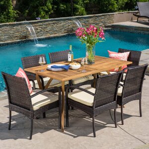 Rincon 7 Piece Dining Set