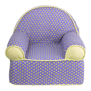 Periwinkle Kids Cotton Foam Chair by Cotton Tale