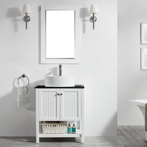 Modena 28u201d Single Bathroom Vanity Set