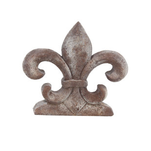 Fleur De Lis Sculpture Wayfair Lauritsen Fleur De Lis Polystone Sculpture