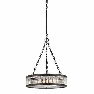 Linden 3-Light Drum Pendant