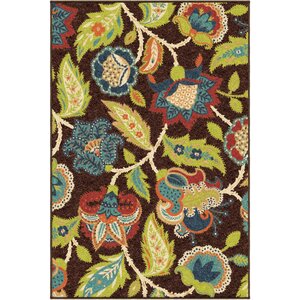 Gilson Brown Indoor/Outdoor Area Rug