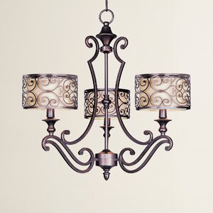 Gidney 3-Light Drum Chandelier