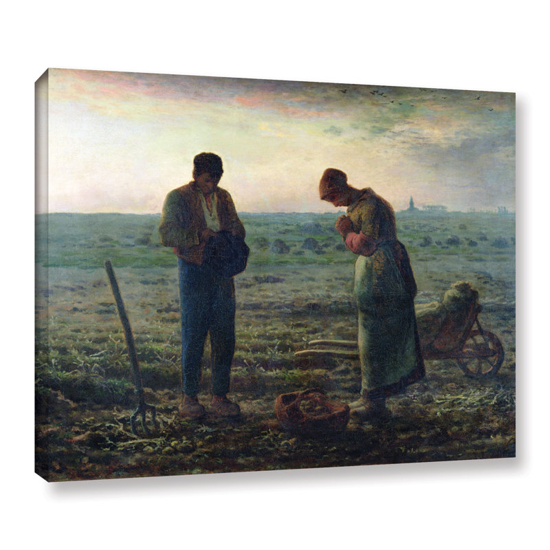 Alcott Hill The Angelus Gallery By Jean Francois Millet Graphic