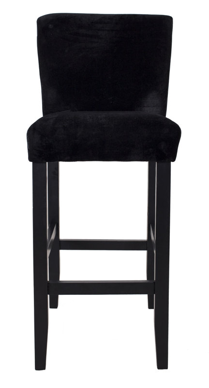 Wildon Home Knocker Back Upholstered Breakfast Bar Stool Reviews Knocker Back Upholstered Breakfast Bar Stool