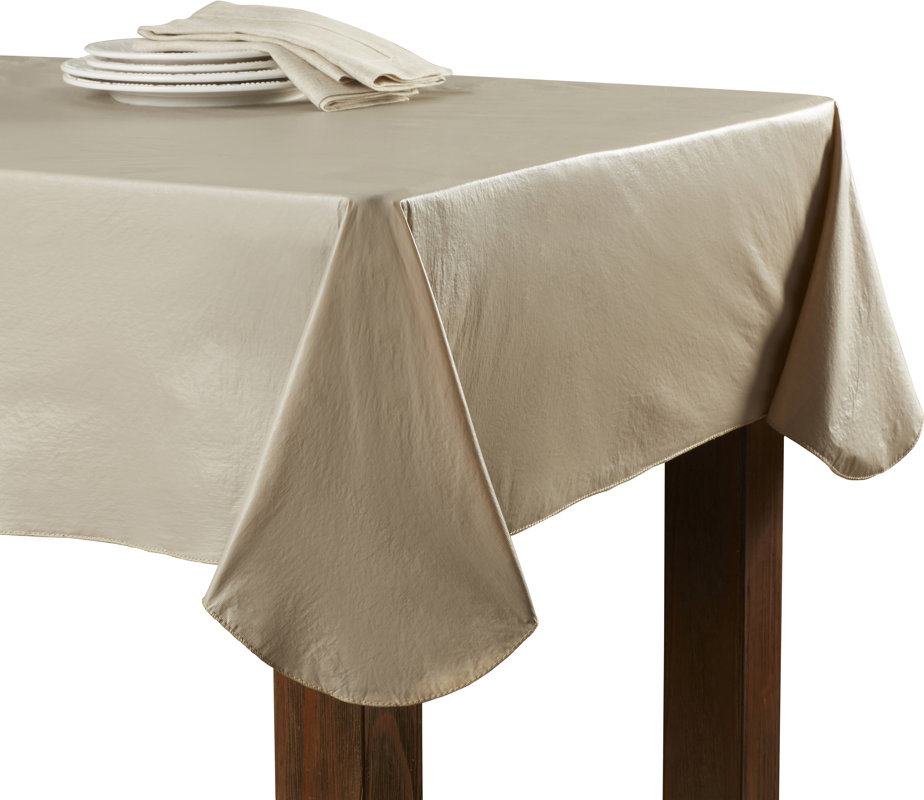 Symple Stuff Vinyl Flannel Backed Tablecloth & Reviews Wayfair.ca