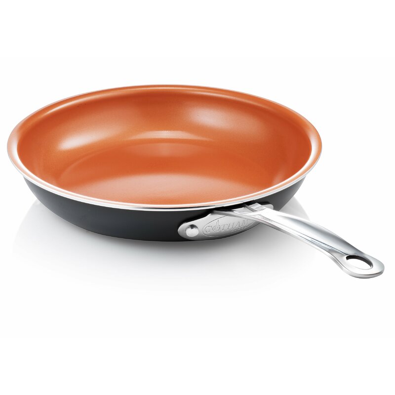 Gotham Steel Gotham Non-Stick Frying Pan / Skillet & Reviews | Wayfair