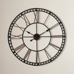 Metal Wall Clock metal wall clocks you'll love | wayfair Metal Wall Clock metal wall clocks you'll love | wayfair