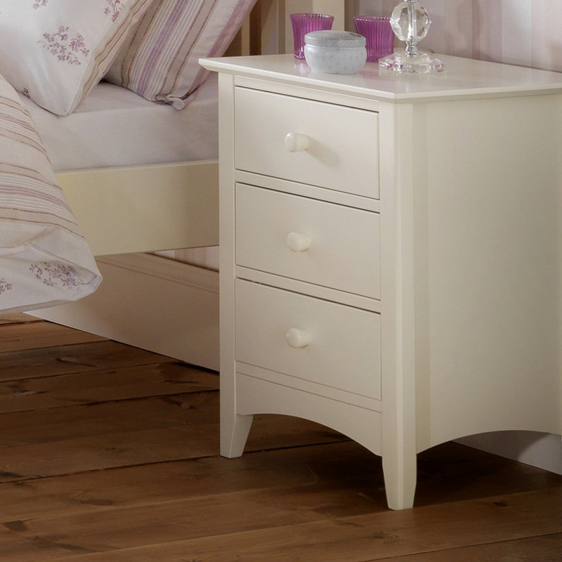 August Grove Bi 3 Drawer Bedside Table Reviews Wayfair Co Uk Bi 3 Drawer Bedside Table