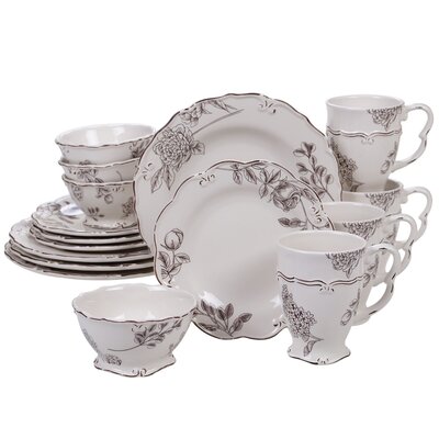 French Country Dinnerware Sets You'll Love | Wayfair