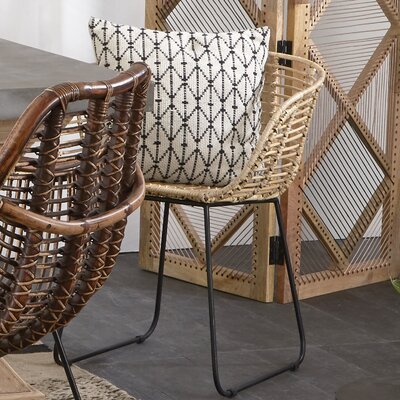 Wicker/Rattan Garden Dining Chairs You'll Love | Wayfair.co.uk