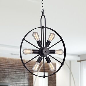 Coeus 6-Light Sputnik Chandelier