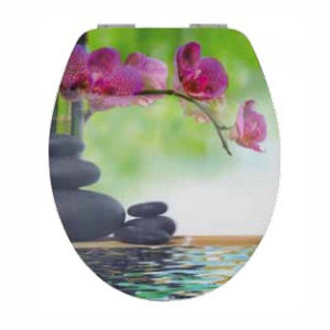 WC-Sitz 3D Bali Rund von Nicol