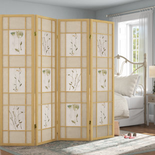 Room Dividers You Ll Love Wayfair Grimmett Shoji 4 Panel Room Divider