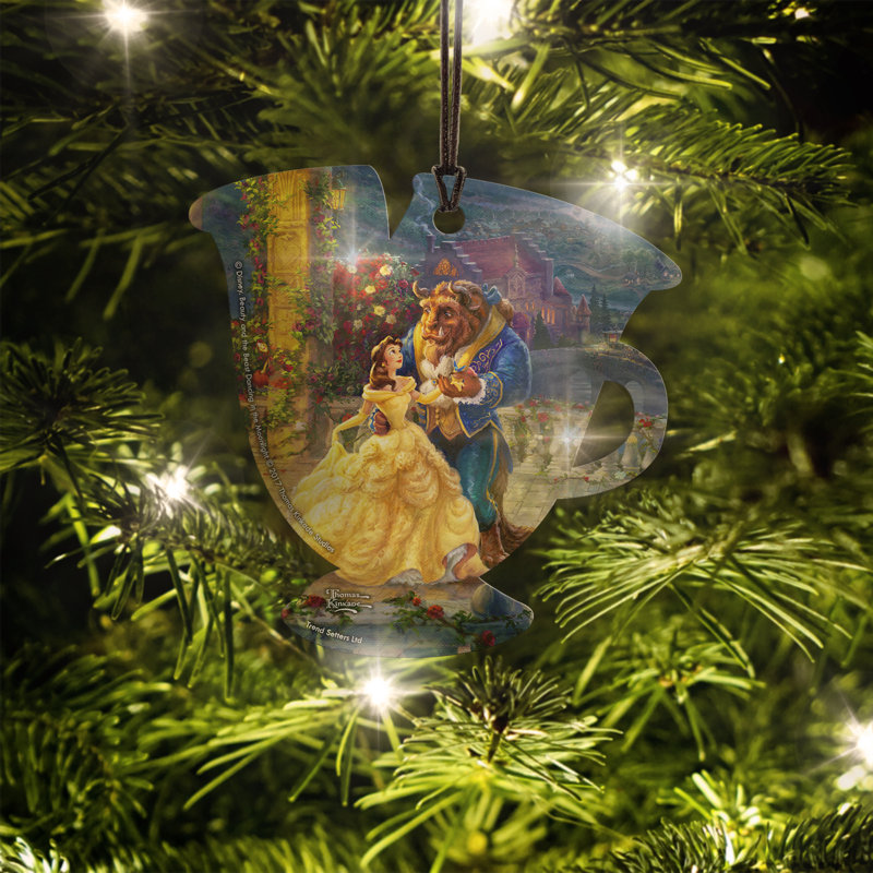 disney beauty and the beast chip hanging teacup shaped ornament - Disney Beauty And The Beast Christmas Decorations disney beauty and the beast chip hanging teacup shaped ornament - Disney Beauty And The Beast Christmas Decorations