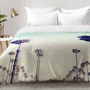 Palm Tree Bedding Sets Queen Wayfair California Palm Trees Comforter Set