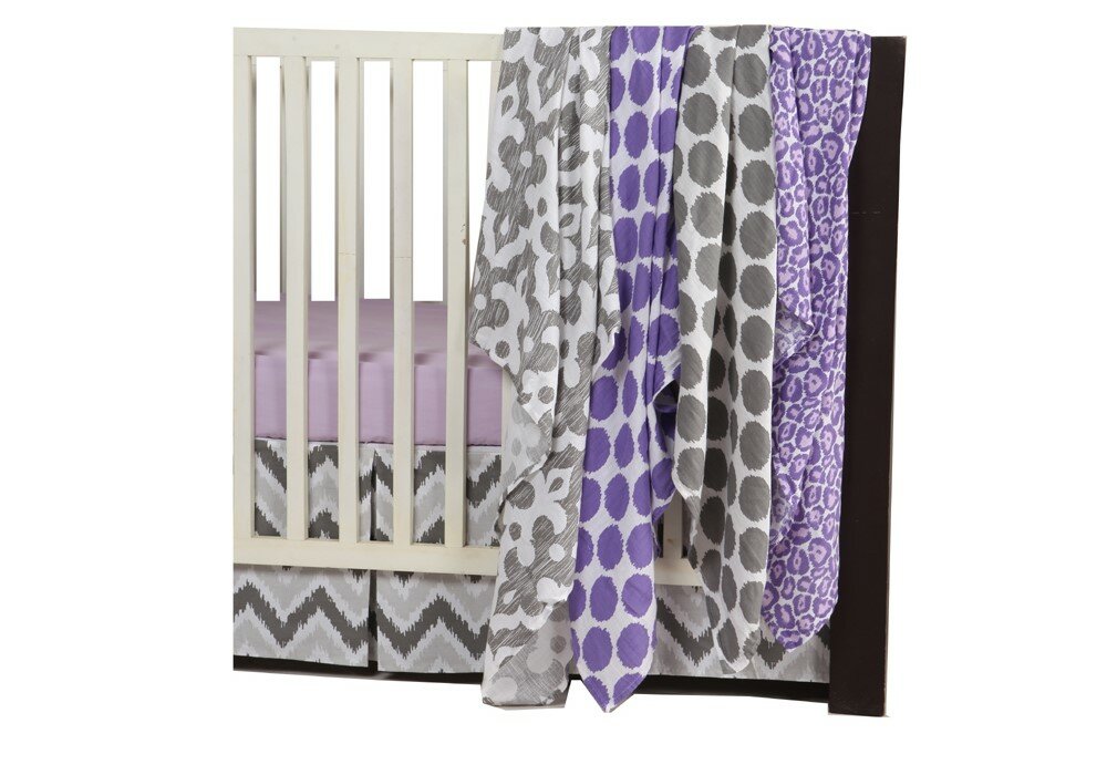 Harriet Bee Chaliah Leopard 6 Piece Crib Bedding Set Wayfair