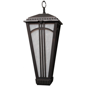 Parisian Elegance 1-Light Outdoor Hanging Lantern