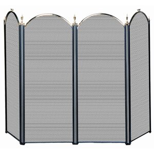 4 Panel Fireplace Screen