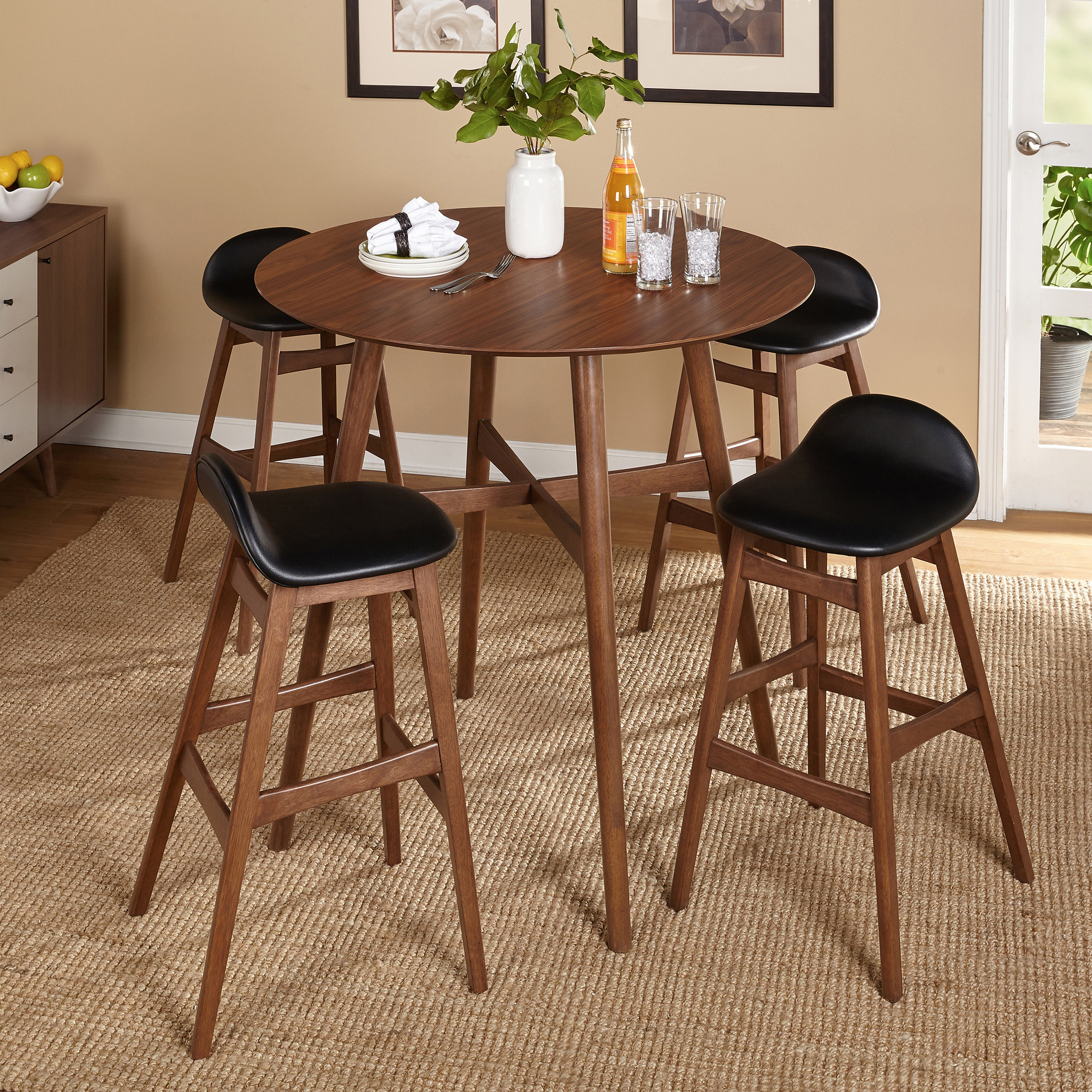 Langley Street 5 Piece Pub Table Set & Reviews | Wayfair Langley Street 5 Piece Pub Table Set & Reviews | Wayfair