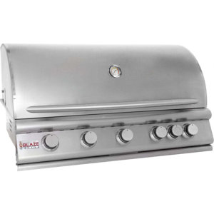 5-Burner Built-In Convertible Gas Grill