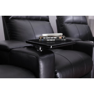 Home Theater Recliner Row of 4 by Lati..