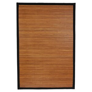 Aurelio Burnt Bamboo Area Rug