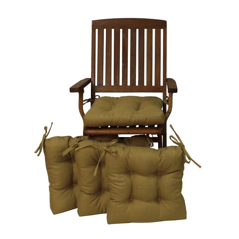 Blazing Needles Indoor/Outdoor Adirondack Chair Cushion ...