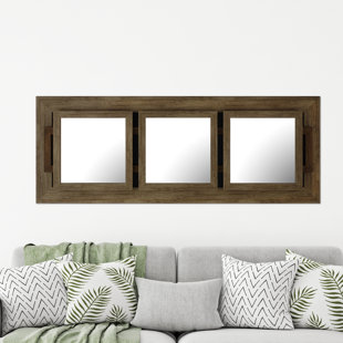 Fancy Mirror Wayfair Womac Triple Wall Mirror