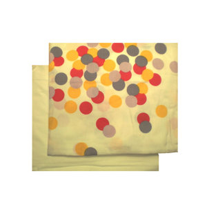 350 Thread Count Sateen Sprinkles Fitted Crib Sheet