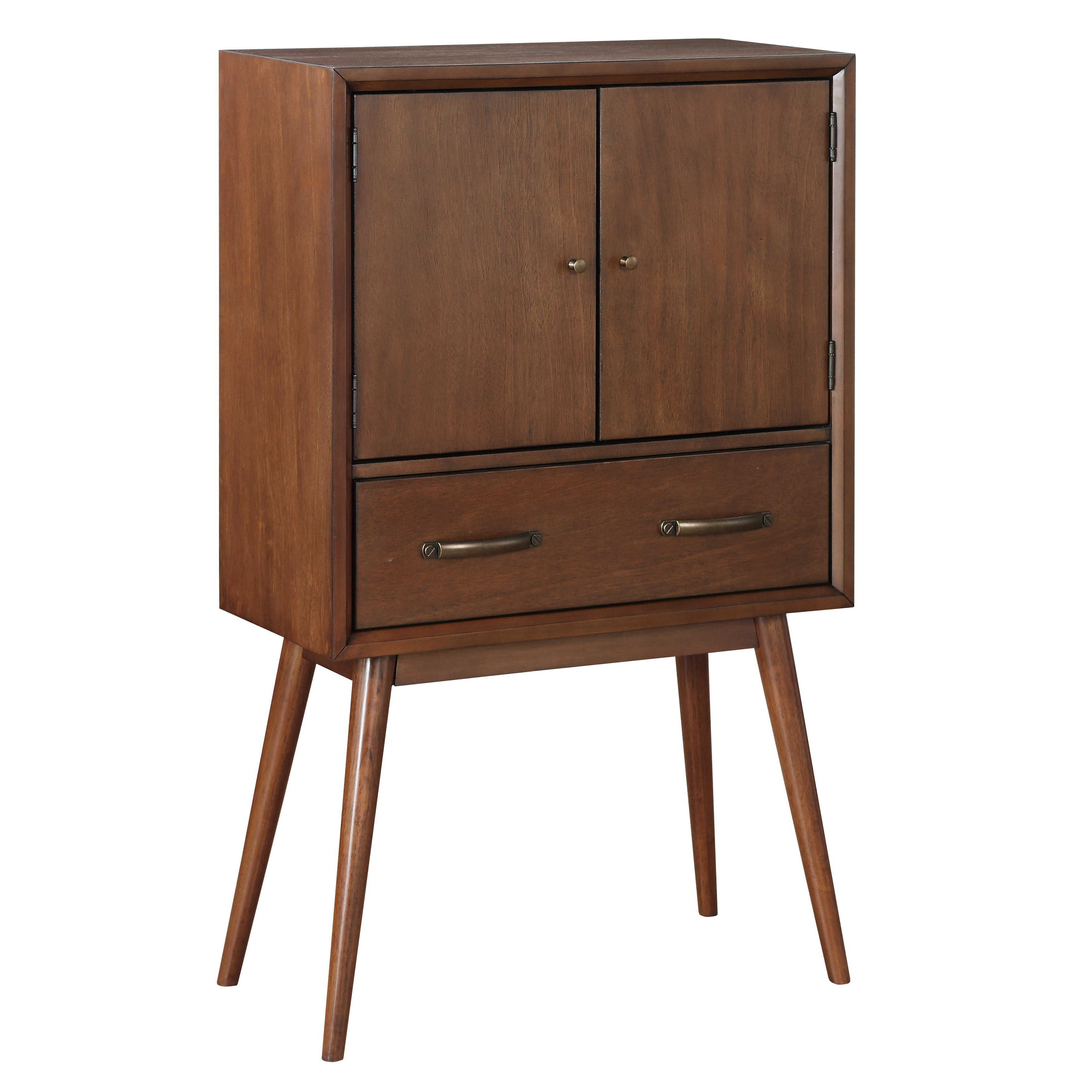 Ripton Mid Century Modern 4 Bottle Floor Wine Cabinet Reviews Ripton Mid Century Modern 4 Bottle Floor Wine Cabinet Reviews Joss Main