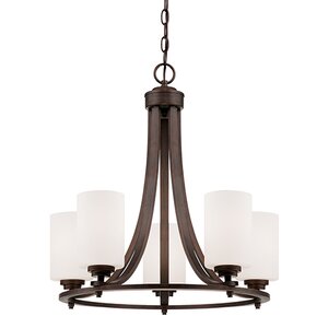 Castano 5-Light Shaded Chandelier