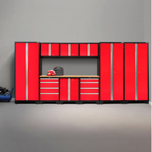 Suncast Garage Storage Wayfair Bold 3 0 Series 10 Piece Garage Storage Cabinet Set With Worktop
