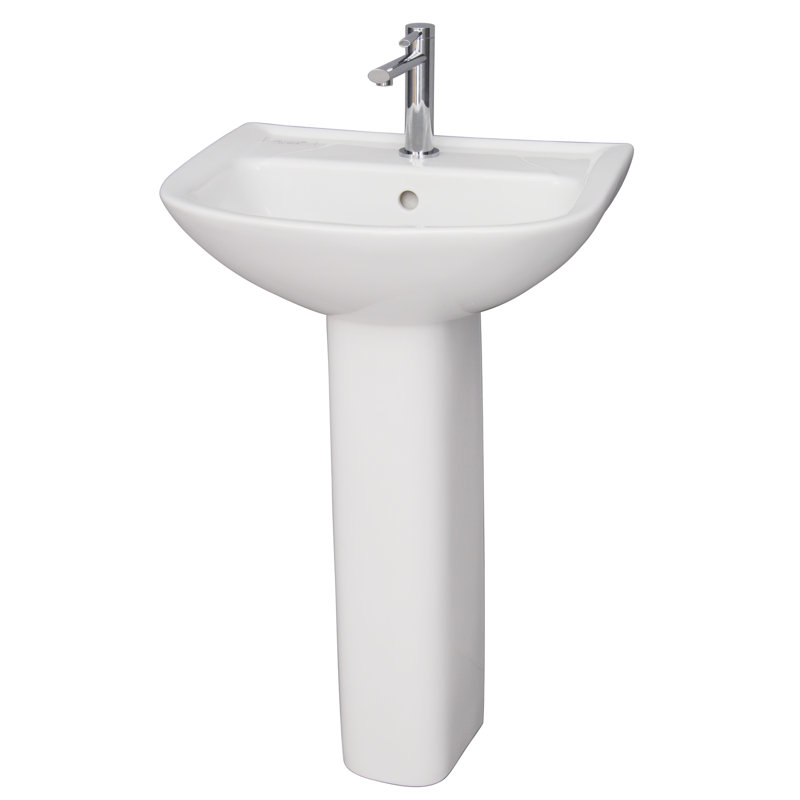 20 pedestal bathroom sink capri lara vitreous china 20 barclay 20 pedestal bathroom sink capri lara vitreous china 20 barclay