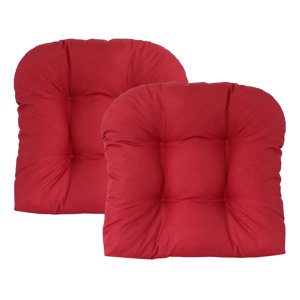 Sonic Diamond Outdoor Chair Cushion (Set of 2)