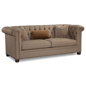High Back Tufted Chesterfield Sofa by..