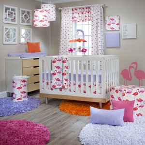 Lilly and Flo 3 Piece Crib Bedding Set