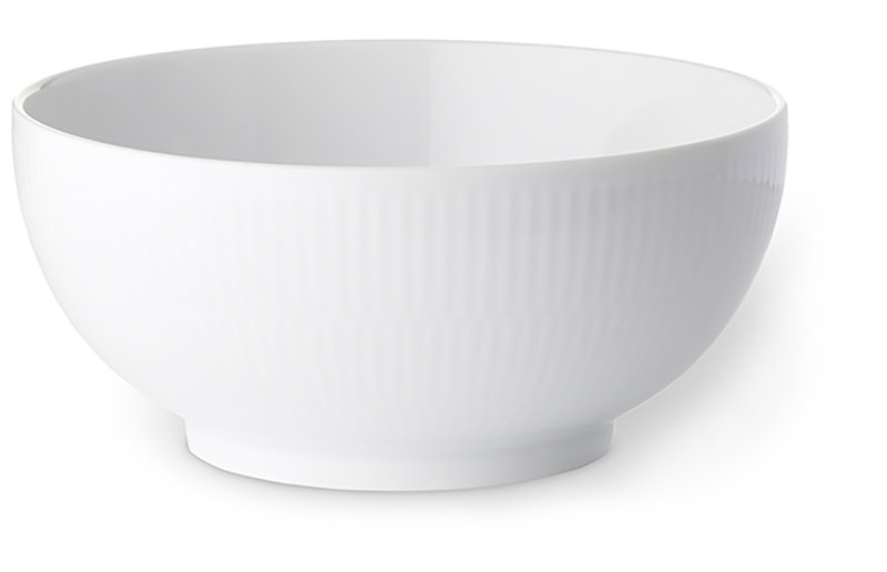 Royal Copenhagen White Fluted 56 oz. Bowl Wayfair