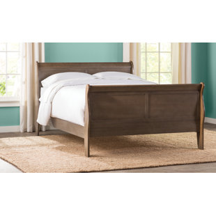Solid Cherry King Sleigh Bed Wayfair Quickview