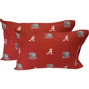Collegiate Alabama Crimson Tide Pillowcase (Set of 2)