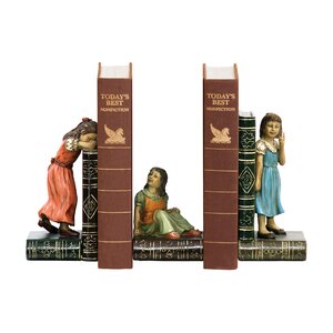 Child Game Book End (Set of 3)